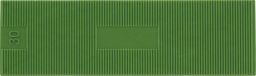 Unterlegplättchen 100x30x5mm grün Kunststoff 30 Stück (KU5)
