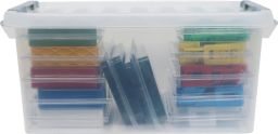 Unterlegplättchen-Set 740-teilig, 310Stk ohne 430 Stk mit Schlitz (KUSSET1)