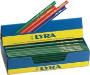 Steinhauerstift 30cm, grün, oval 331, 100 Stück im Display (LYRA2300)