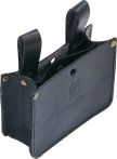 Nageltasche echtes Leder schwarz, 1 Fach (NTS1)