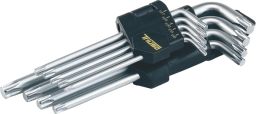 Torx-Winkelschraubendreher- Satz 9tlg., T10-T50, Premium (TKSSP)