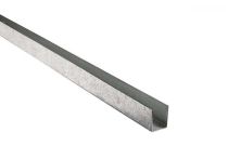 UD-Profil 28 x 27 x 0,60 mm Wandanschlussprofil - 3 m
