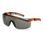 Uvex Schutzbrille astrospec 2.0 grau, neonorange/schwarz - 9164246