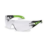 Uvex Schutzbrille pheos fbl. sv exc. schwarz/grün - 9192225