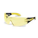 Uvex Schutzbrille pheos amber sv exc. schwarz/gelb - 9192385