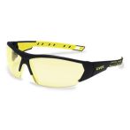 Uvex Schutzbrille iworks amber sv exc. schwarz/gelb - 9194365
