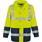 Vizwell Warnschutz-Regenjacke
