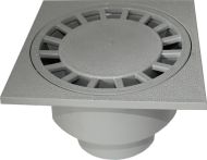 Volfi Uni-Bodenablauf senkrecht BA-K 200/200/DA110, H85, Kunststoff