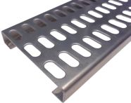 Volfi Drainagen-Gitterrost DR-AF Aluminium 2 mm, LxB 1000x100 mm