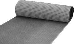Volfi Drainagematte DRM-Q8 8 mm-1x15m Quadratnoppen, PP mit Vlies