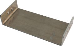 Volfi Verbinder KR-V Aluminium für Kastenrinne KR-OL oder KR-SL - 2 m Länge