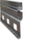 Volfi Platten-Halteprofil Oberteil Aluminium PHP-O20 73/45/2 mm - 2 m Länge