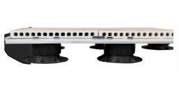 Volfi Randauflage-Winkelkonsole RWK-K 450x180/15 mm, L-Form gelocht - kurz