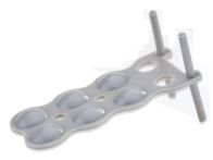 Volfi Stapelplatte SHP-K 40/90-10 Kunststoff mit 4 Haken