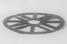 Volfi Ausgleichring VT-A grau 1,0/140 mm, gummiert, stapelbar
