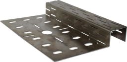 Volfi Drainprofil Aluminium WD-Z/STU-O 25/27/140 mm - 2 m Länge + Oberteil Stufenprofil