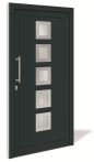 VTW Aluminium Haustür Modell 51050 Serie Line 3 inkl. Griff und E-öffner lose beigelegt