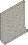 V&B Kehlsockel 10x10 cm UNIT THREE malaga (R10) - 2072 GT30