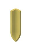 V&B Kehlsockel 2x10 cm PRO ARCHITECTURA citrine medium - 2073 PN90
