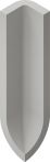 V&B Kehlsockel 2x10 cm UNIT ONE grey - 2073 UT42