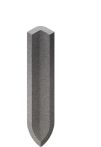 V&B Kehlsockel 3x15 cm UNIT THREE graphit - 2266 GT50