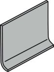 V&B Kehlsockel 10x15 cm PRO ARCHITECTURA grau 25% (R10) - 2498 PN81