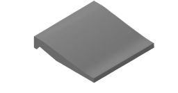 V&B Formteil 10x10 cm PRO ARCHITECTURA grau 50% (R10) - 2607 PN82