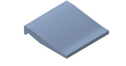 V&B Formteil 10x10 cm PRO ARCHITECTURA aquamarine medium (R10) - 2607 PN85