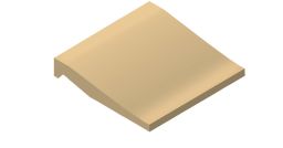 V&B Formteil 10x10 cm PRO ARCHITECTURA amber medium (R10) - 2607 PN92