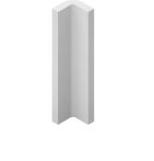 V&B Formteil 2x10 cm PRO ARCHITECTURA weiß - 3294 PN00