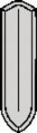 V&B Kehlsockel 2x10 cm UNIT ONE grey - 3296 UT02
