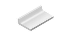 V&B Kehlsockel 5x10 cm PRO ARCHITECTURA weiß - 3570 PN00