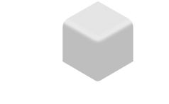 V&B Kehlsockel 5x5 cm PRO ARCHITECTURA weiß - 3577 PN00