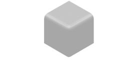 V&B Kehlsockel 5x5 cm PRO ARCHITECTURA grau 25% - 3577 PN09