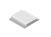 V&B Formteil 10x10 cm PRO ARCHITECTURA weiß - 3592 PN00