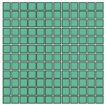 V&B Mosaik 3x3 cm PRO ARCHITECTURA grün (R9) - 3753 PN01