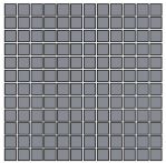 V&B Mosaik 3x3 cm PRO ARCHITECTURA grau 50% (R9) - 3753 PN10