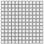 V&B Mosaik 3x3 cm PRO ARCHITECTURA weiß (R10) - 3945 PN00