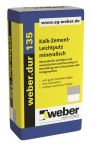 weber.dur 135 mineralischer Kalk-Zement-Leichputz, 30 Kg