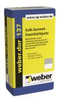 weber.dur 137 Kalk-Zement-Faserleichtputz, 30 Kg