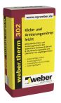 weber.therm 302 Klebe- und Armierungsmörtel leicht naturweiß, 25 Kg