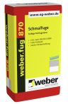 weber.fug 870 Schmalfuge  Fugenmasse - 25 Kg