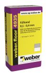 weber.floor 4935 Füllsand 0,1-0,3mm - 25 Kg
