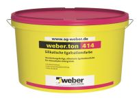 weber.ton 414 Silikatische Egalisationsfarbe