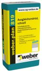 weber.plan 819 Ausgleichsmörtel, schnell - 25 kg