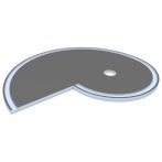 Wedi Designelemente FU Nautilo 1890x1515x50 mm