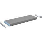 Wedi Designelemente Sanoasa Sitzbank 4 freitragend 1200 mm