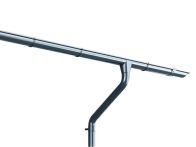 Weka Dachrinnenset 2 x 4,5 m verzinkt (100.0315.00.00)