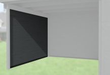 Weka Seitenwand 21 mm, Tiefe 235 cm, anthrazit (100.2424.16010)
