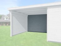 Weka Rückwand für Anbau 300 cm, grau (100.2430.15000)
